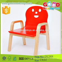 DC008 Nursery preescolar sillas de madera al por mayor